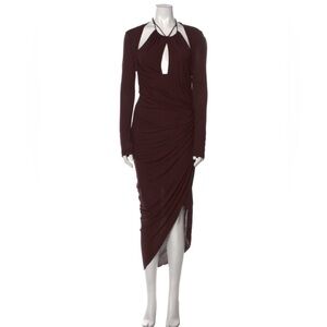 Helmut Lang Halterneck Midi Length Dress